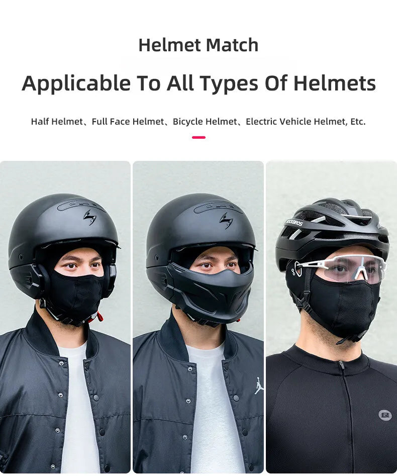 Face Protection Cycling Headgear