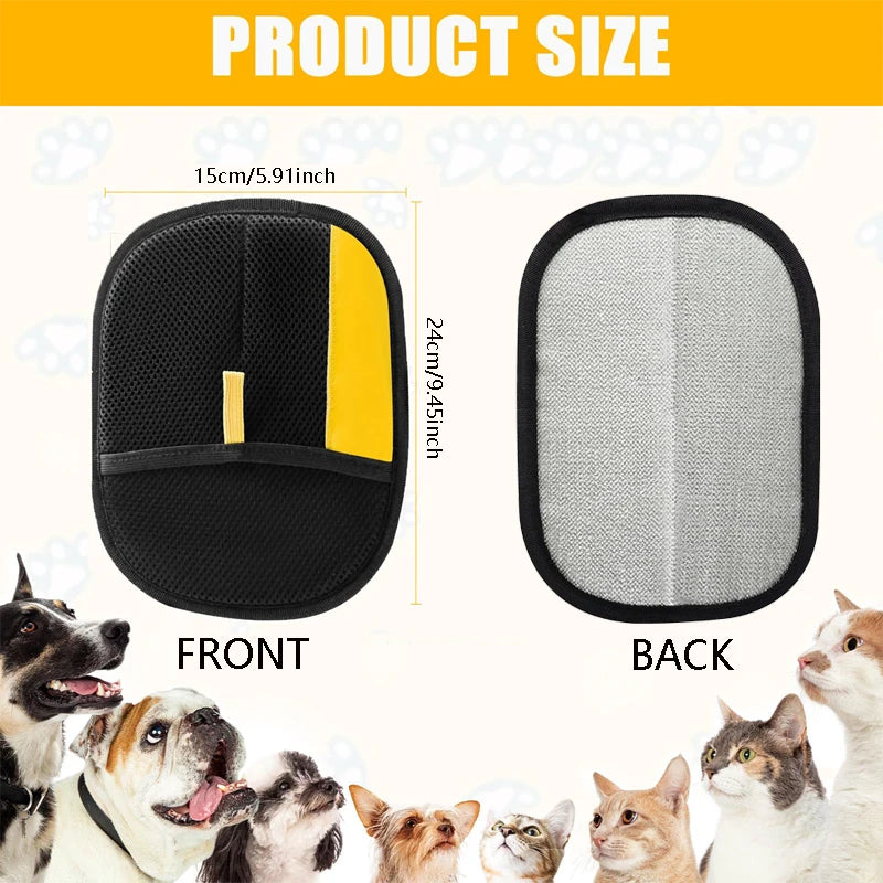 Double-Sided Pet Grooming Glove