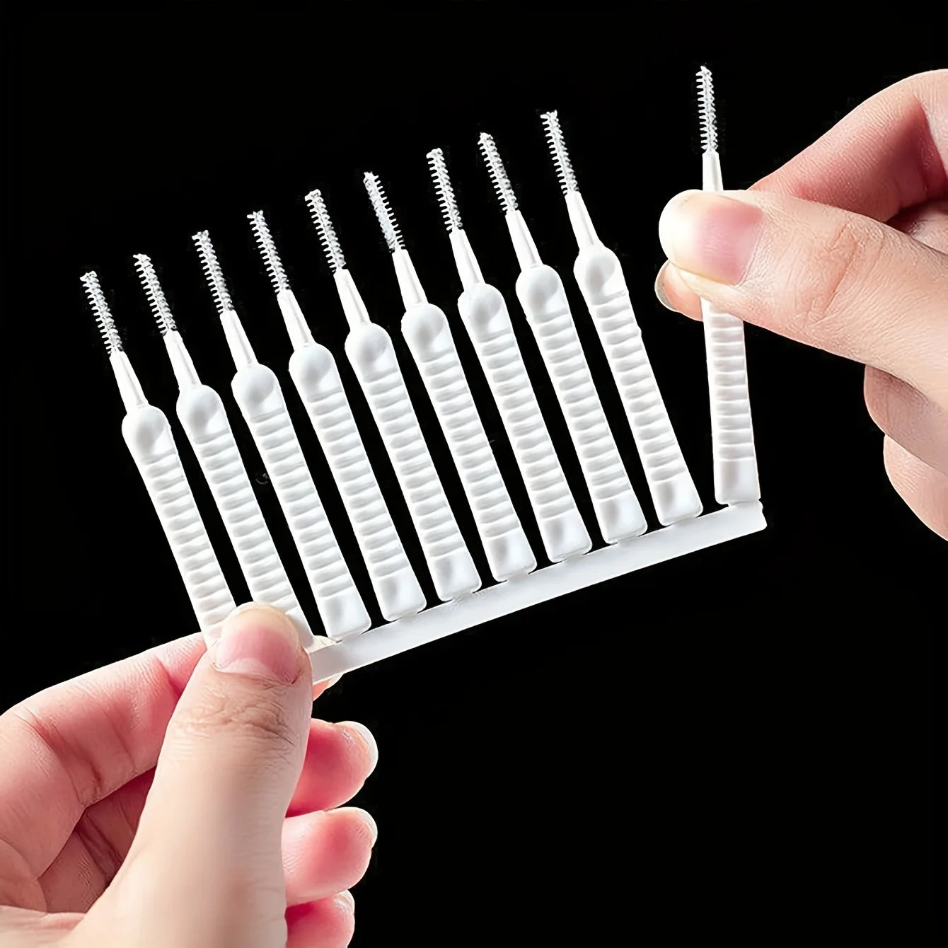 10PCS Mini Shower Head Cleaning Brush Set