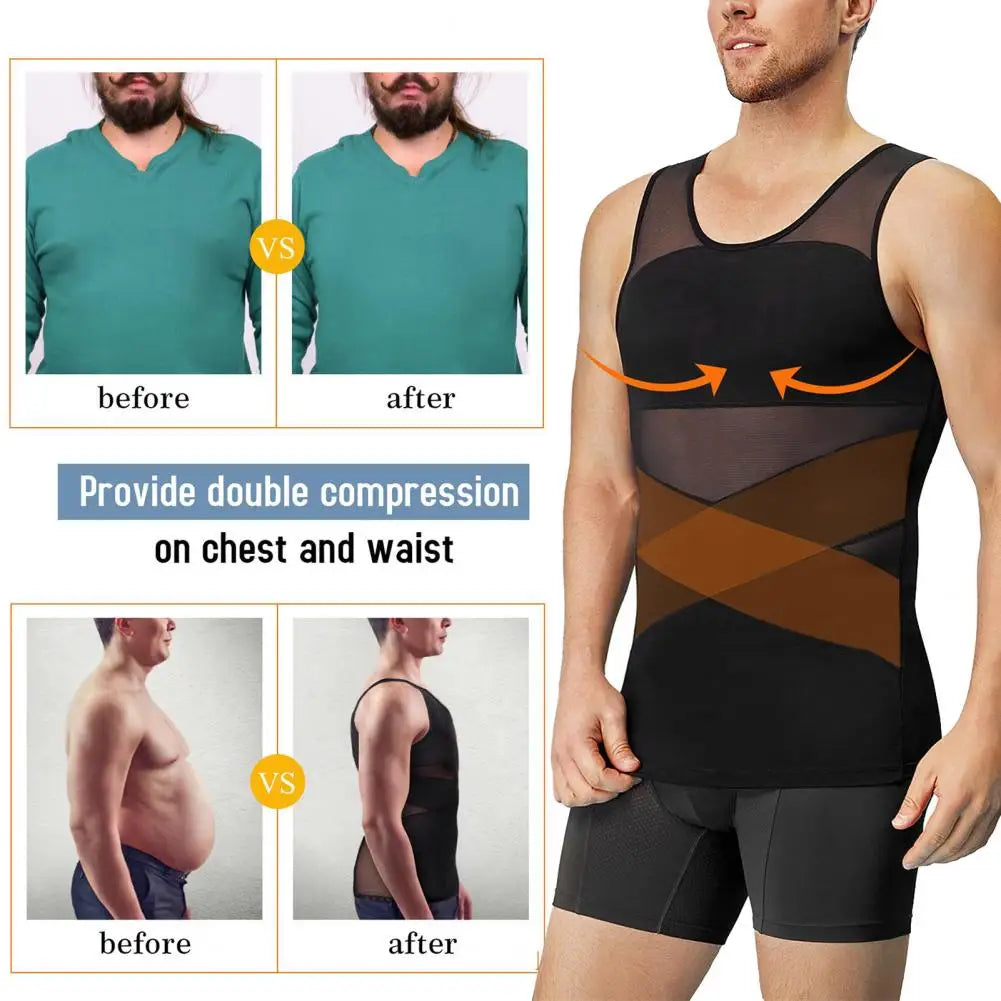 Men's Compression Shapewear Tank Top
