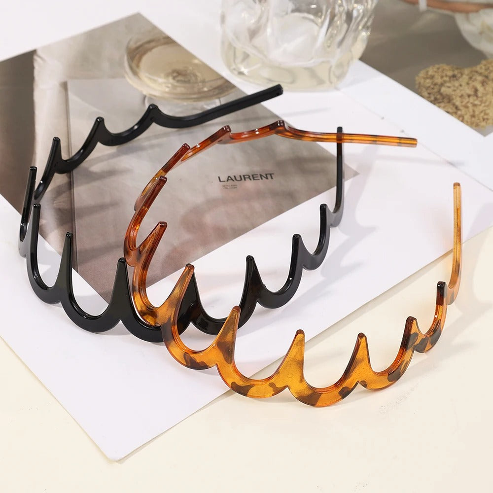 Non Slip Metal Headbands( Pack of 2 )