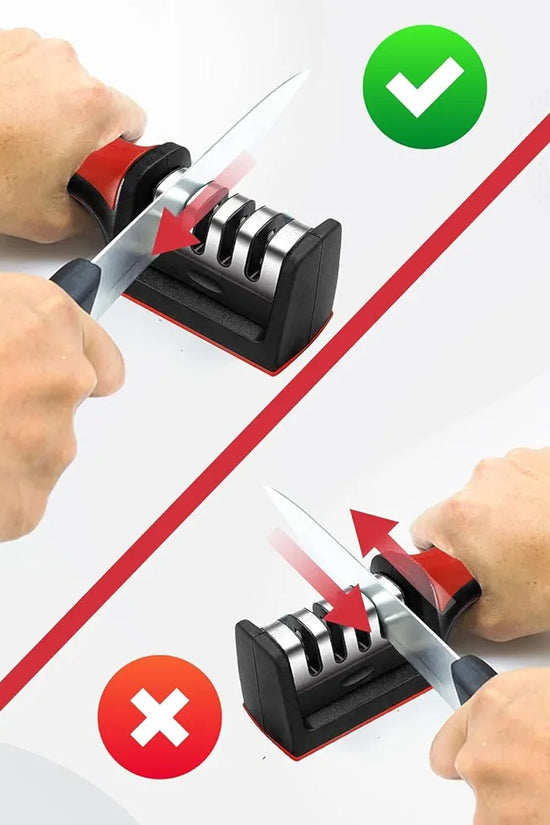3-Stage Ceramic Heavy Duty Knife Sharpener