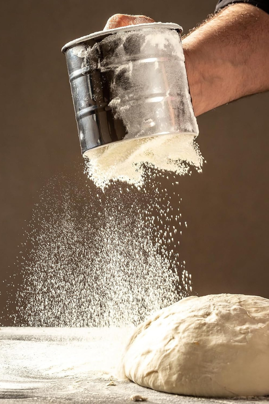 Hand Press Flour Sifter - Soft Rotis & Smooth Dough