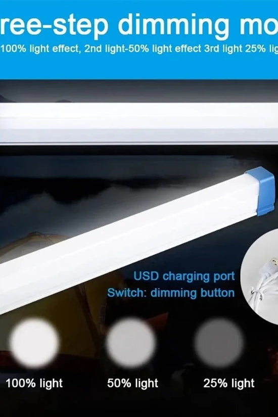 TUBE LIGHT FOR EMERGENCY OUTDOOR USE (3 HOUR BACKUP)