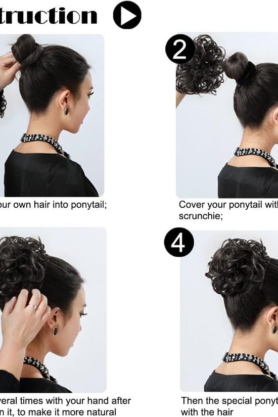 Premium Hair Bun Extension