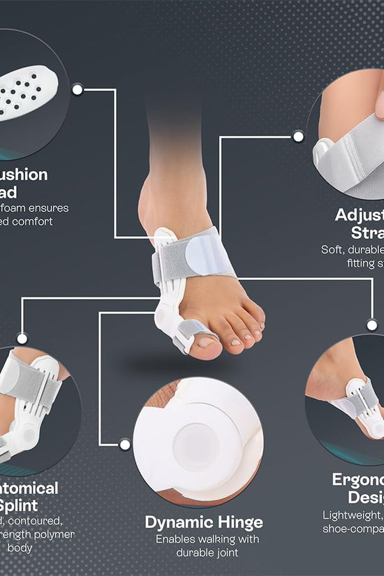 Pain Relief Bunion Toe Corrector - (IMPORTED W/O KNOB)