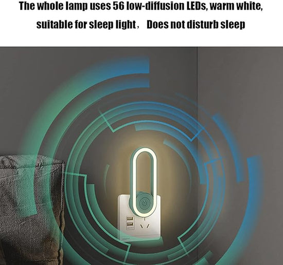 Ultrasonic Mosquito Repellent with LED Light