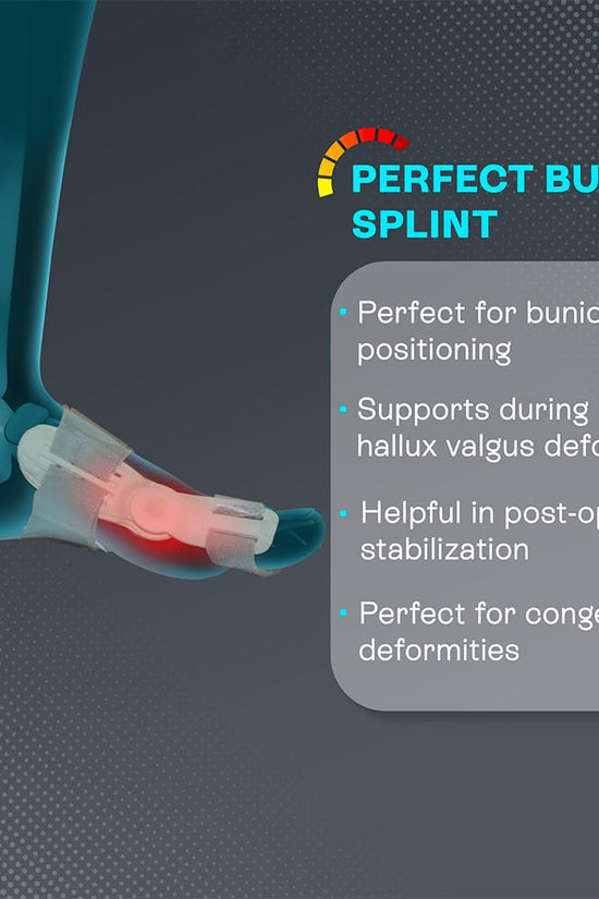 Pain Relief Bunion Toe Corrector - (IMPORTED W/O KNOB)