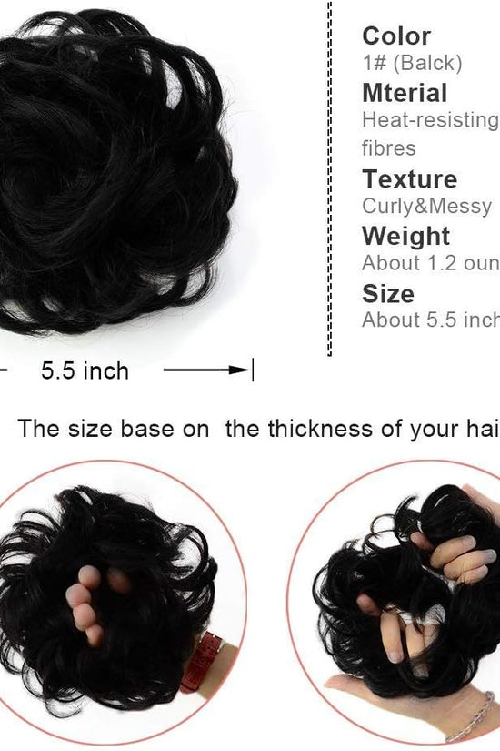 Premium Hair Bun Extension