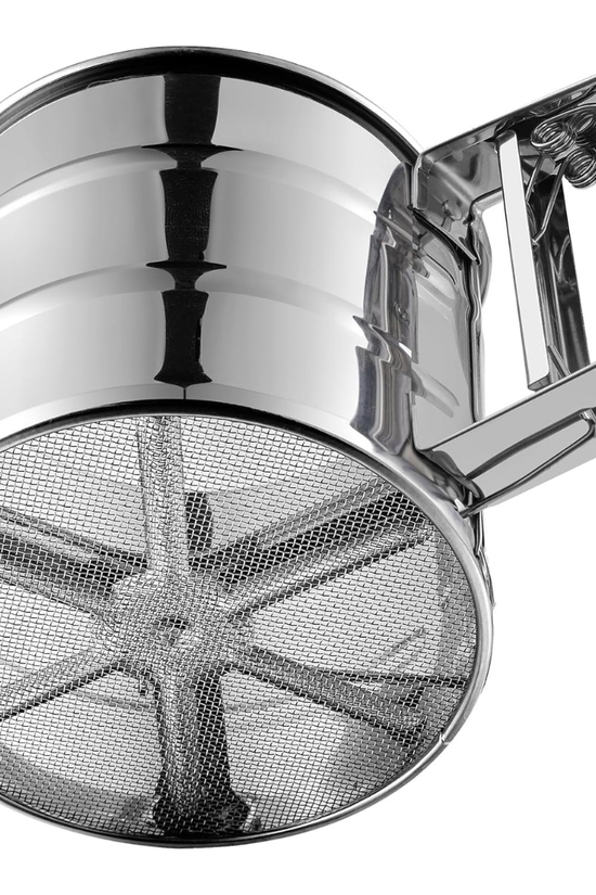 Hand Press Flour Sifter - Soft Rotis & Smooth Dough