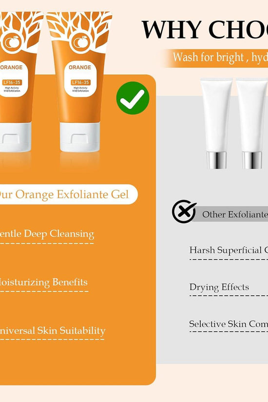 Orange Enzyme Exfoliating Gel