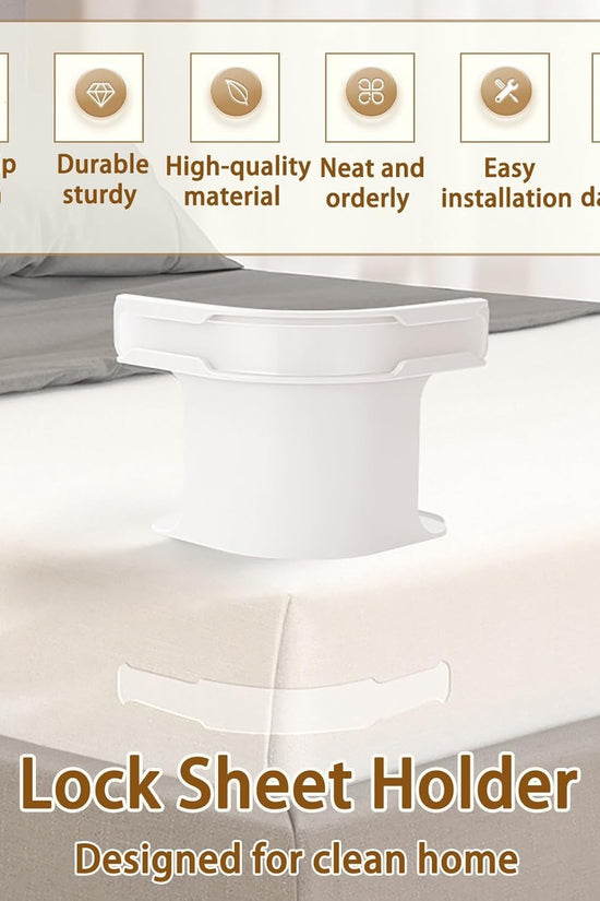 Bedsheet Holder With Strip (Imported)