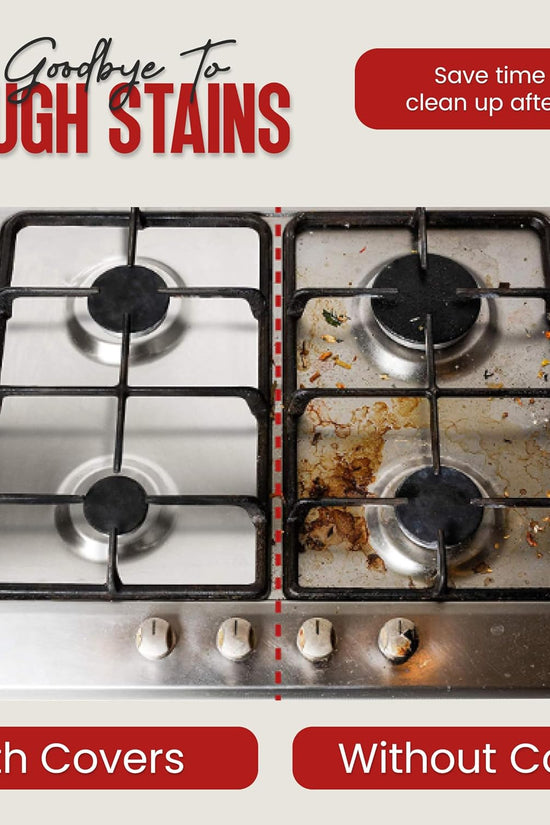 Aluminium Gas Stove Burner Liners (10pcs)