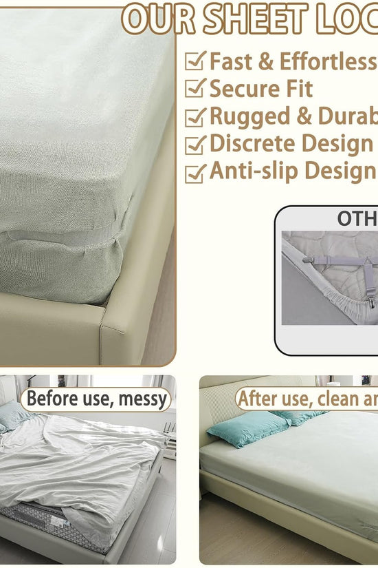 Bedsheet Holder With Strip (Imported)