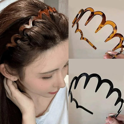 Non Slip Metal Headbands( Pack of 2 )