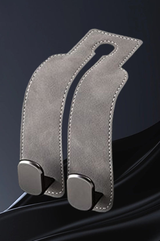 Car Seat Back Leather Double Hook