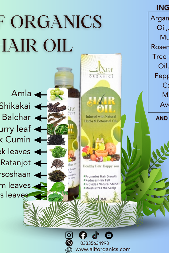 Alif Hair Oil