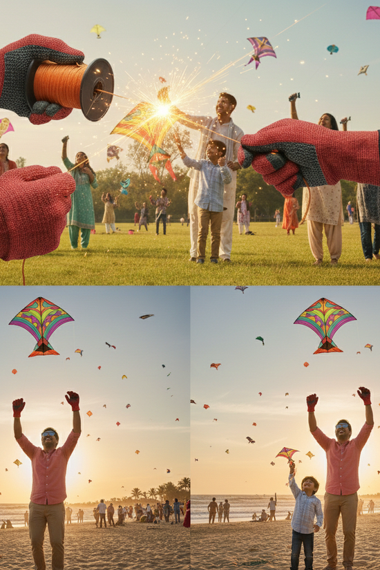 Kite Flying Safety Gloves