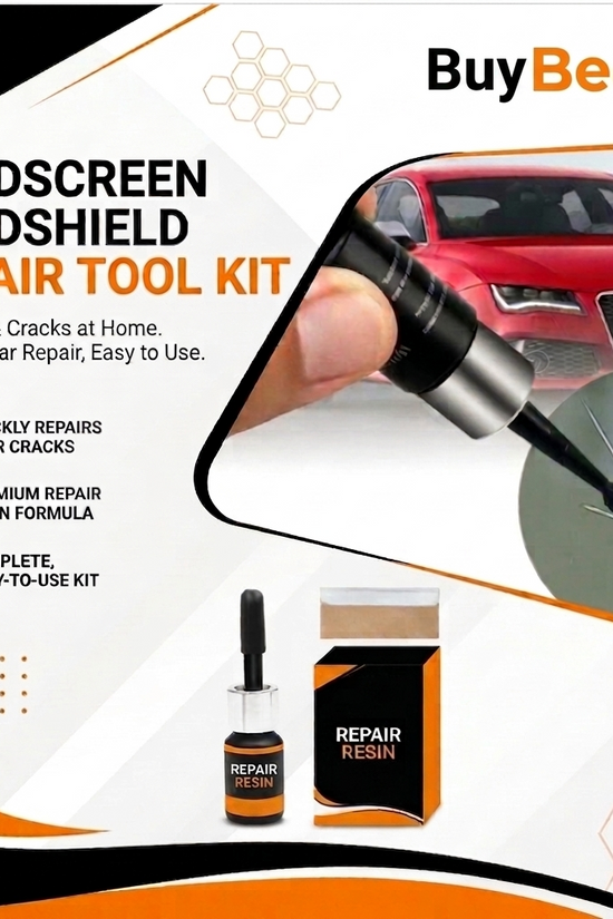 Glass Crack Nano Repair Fluid | For Car Windshield