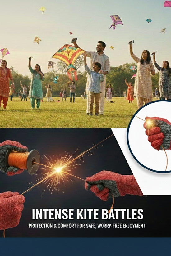 Kite Flying Safety Gloves