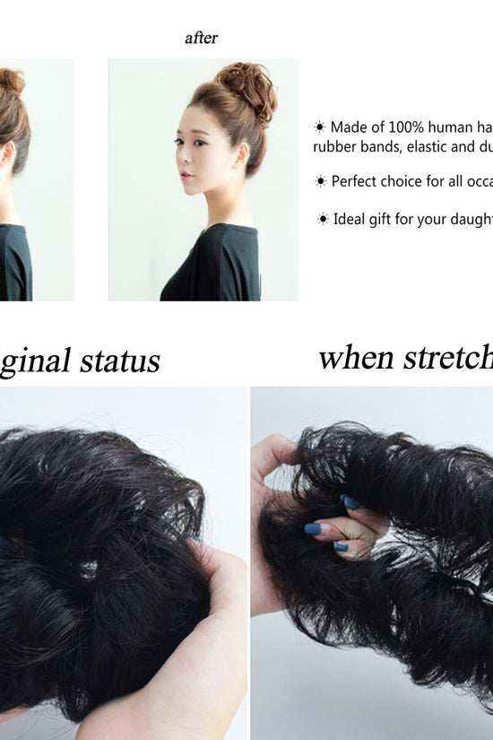 Premium Hair Bun Extension