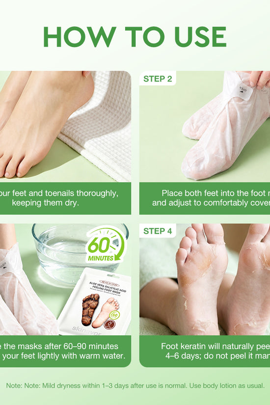 PEEL OFF FOOT MASK (Pair) IMPORTED