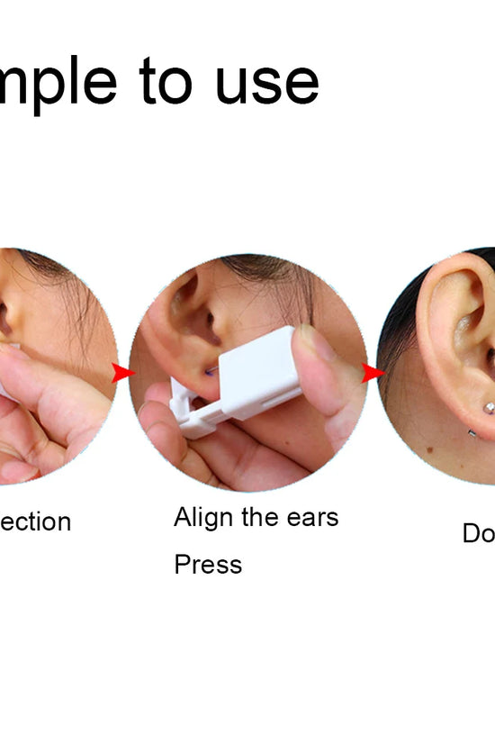 Ear piercing tool