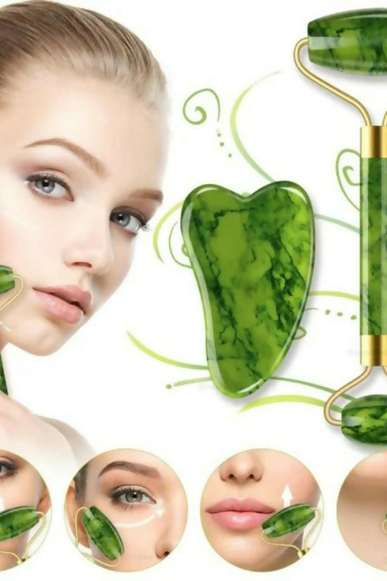 Facial Roller & Gua Sha Set