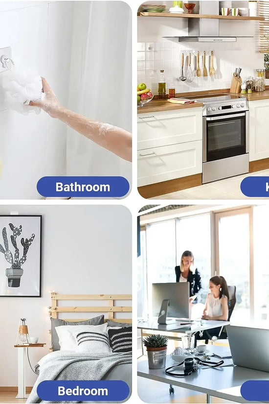 Punch Free Screw Stickers (10 Pcs)