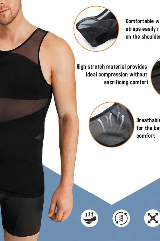 Men's Compression Shapewear Tank Top