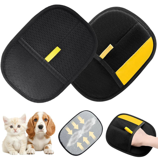 Double-Sided Pet Grooming Glove