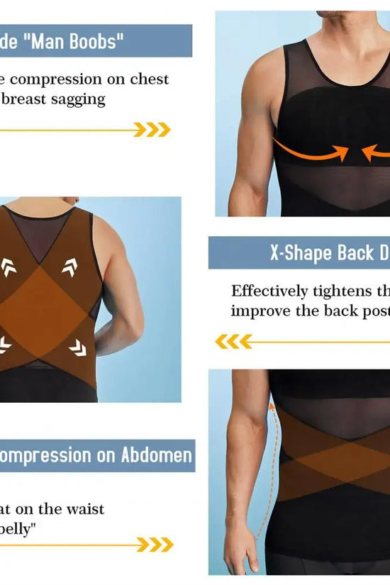 Men's Compression Shapewear Tank Top
