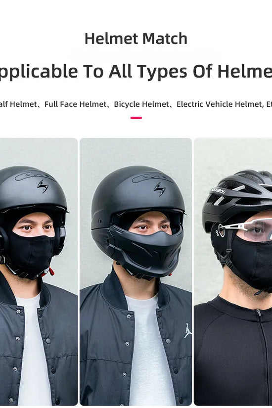 Face Protection Cycling Headgear