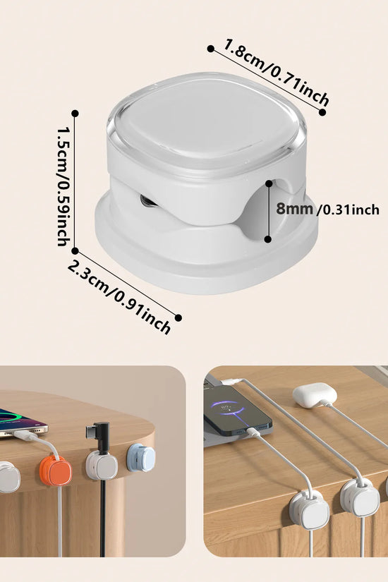 Magnetic Cable Organizer Clip