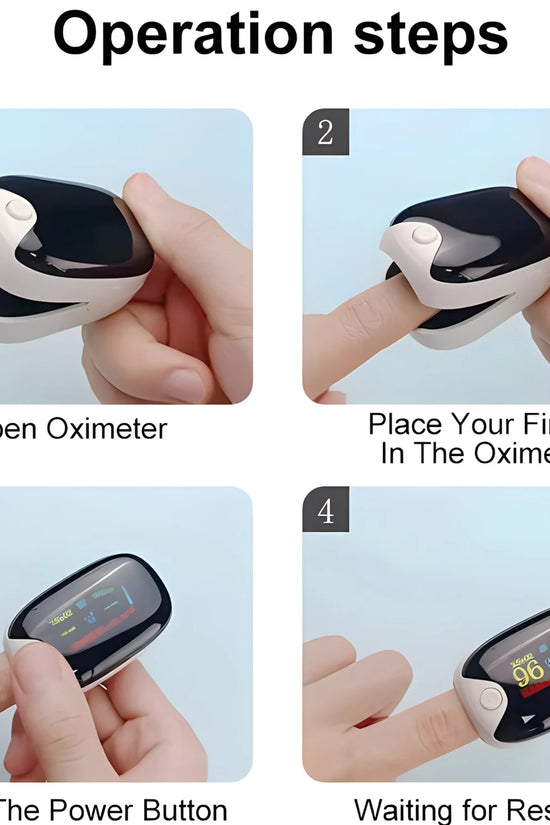 Portable Finger Pulse Oximeter