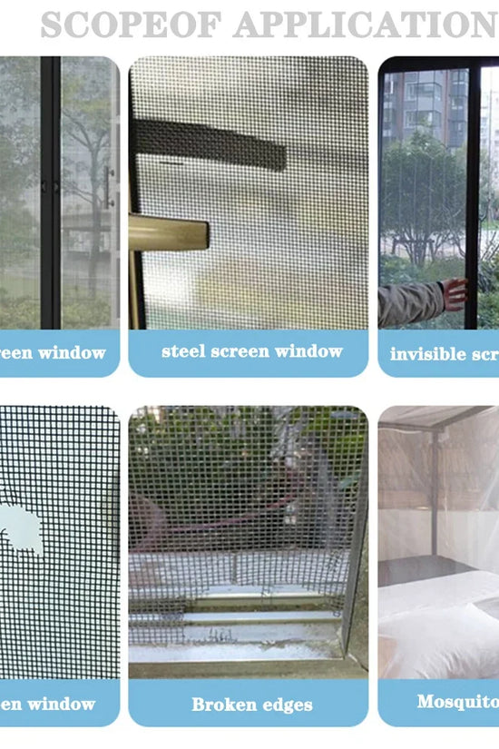 Window Screen Repair Tape Roll (2.5M)