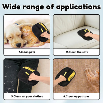 Double-Sided Pet Grooming Glove
