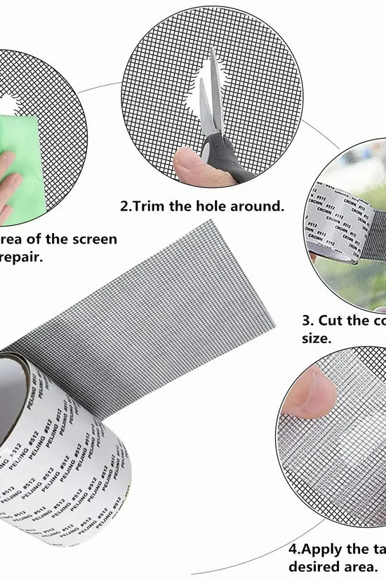 Window Screen Repair Tape Roll (2.5M)