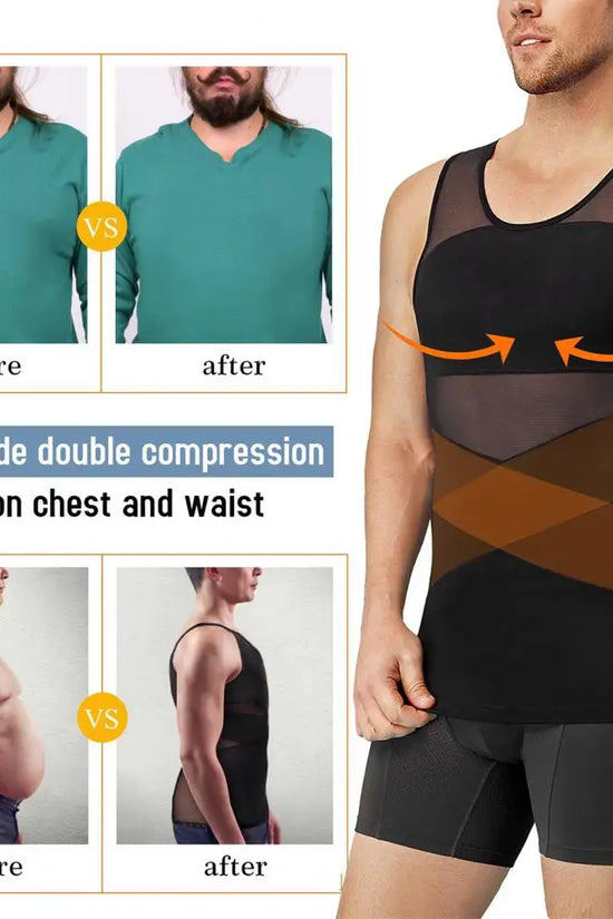 Men's Compression Shapewear Tank Top