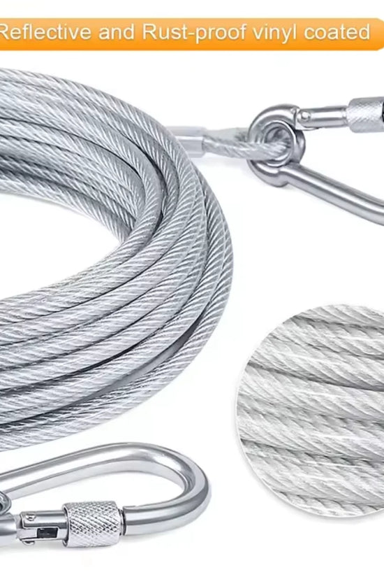 Stainless Steel Wire Rope (15 FOOT)