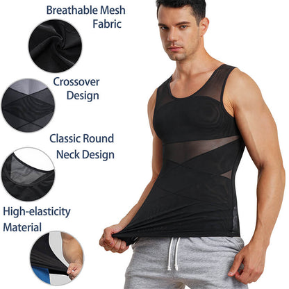 Men's Compression Shapewear Tank Top