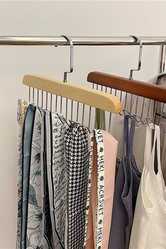 Space Saving Wooden Hanger