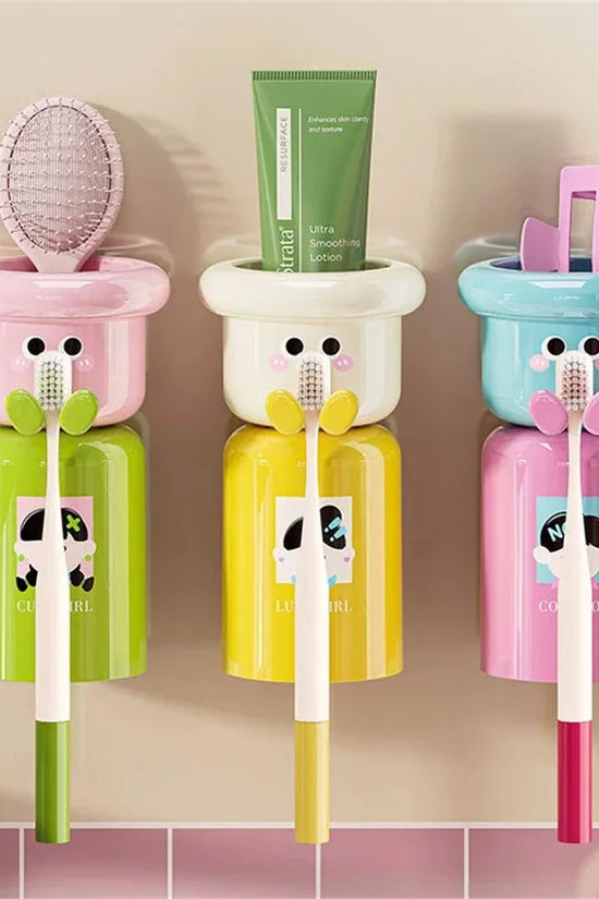 Magnetic ToothBrush Holder with Mug