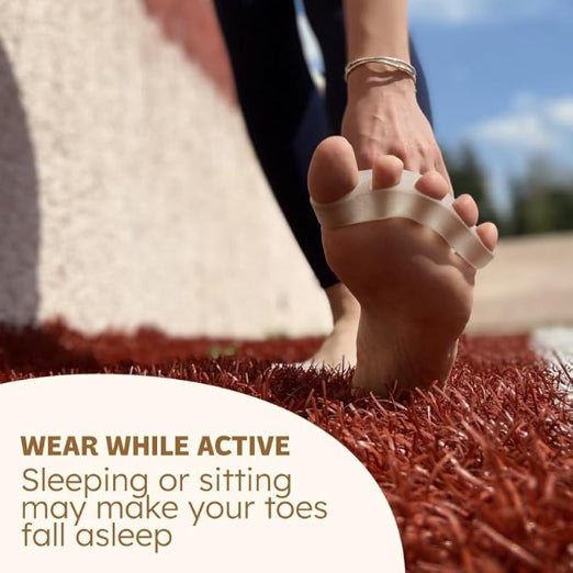 Premium Silicone Gel Toe Separators for Foot Alignment